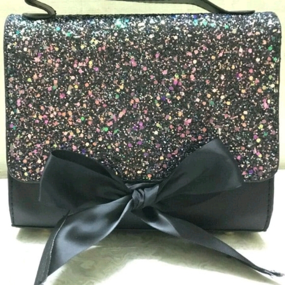 HP - Bow Tie Glittering Sparkle Mini Purse Bag - Picture 8 of 8